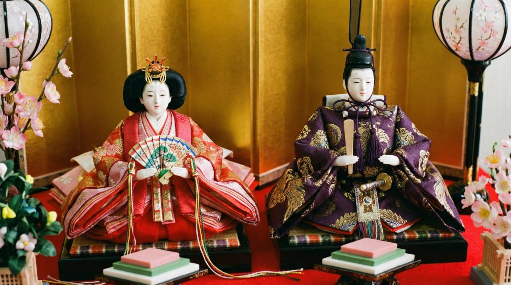 おひなさまとおだいりさま